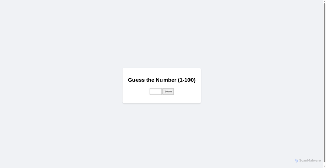 Security scan screenshot of https://numguessinggame-v622bzppi5.edgeone.app/