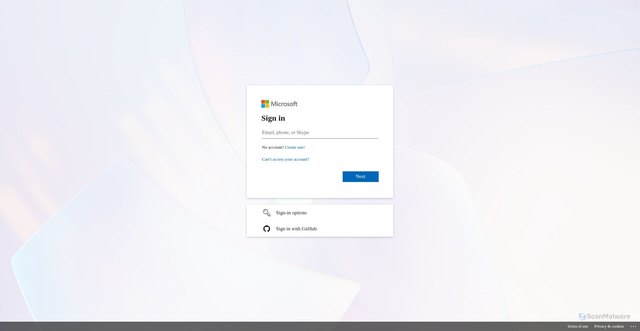Security scan screenshot of https://spsprodwus22.vssps.visualstudio.com