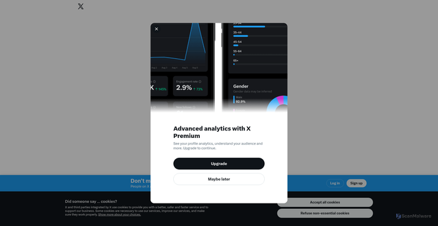 Security scan screenshot of https://analytics.twitter.com