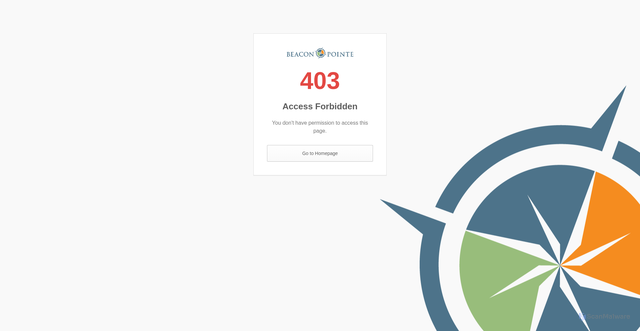 Security scan screenshot of https://beaconpointe.file.force.com