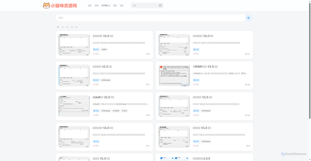 Security scan screenshot of https://catzyw-dpx1e9l6hr28.edgeone.dev/