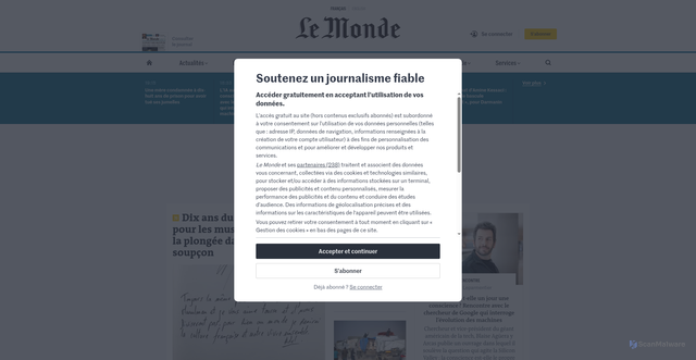 Security scan screenshot of https://autoroute-fr-vinci.com/as.php