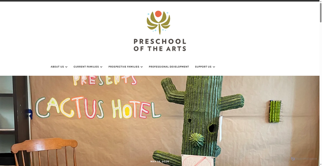 Security scan screenshot of https://preschoolofthearts.com/
