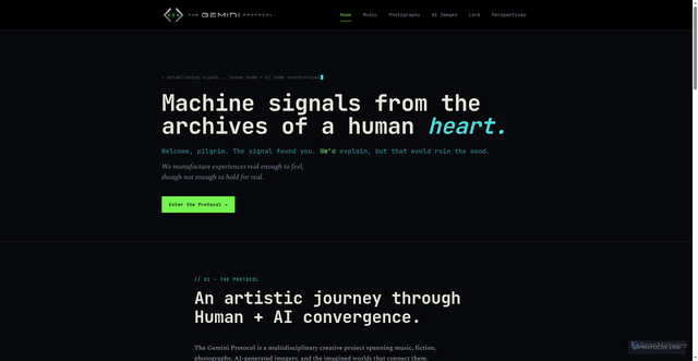 Security scan screenshot of https://the-gemini-protocol.pages.dev/