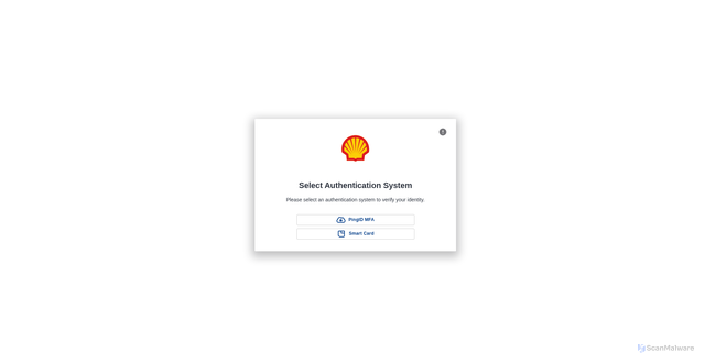 Security scan screenshot of https://shell-gc.my.salesforce.com