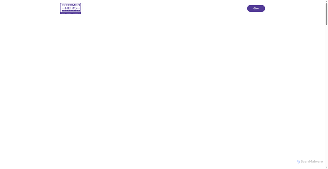 Security scan screenshot of https://freedmenheirs.org
