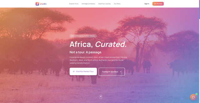 Security scan screenshot of http://zuri.tours/