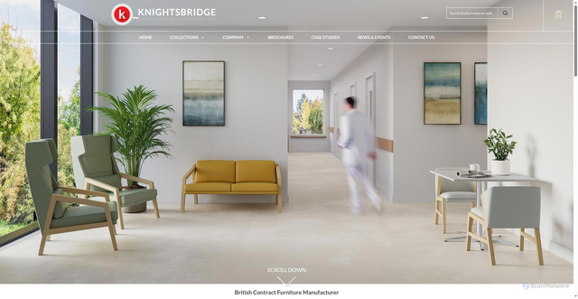 Security scan screenshot of https://knightsbridge-furniture.co.uk