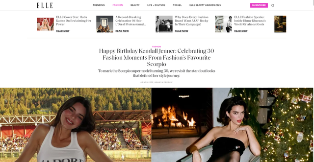 Security scan screenshot of https://elle.in/fashion/happy-birthday-kendall-jenner-celebrating-30-fashion-moments-from-fashions-favourite-scorpio-10616628