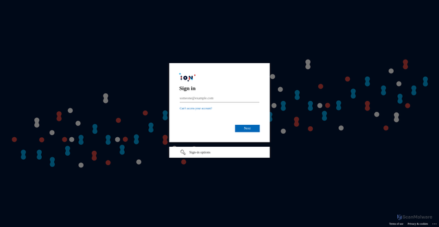 Security scan screenshot of https://iongroup-ism.ivanticloud.com