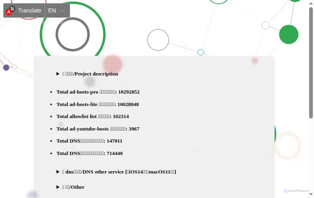 Security scan screenshot of https://hosts-2eievu2l6c.edgeone.app/