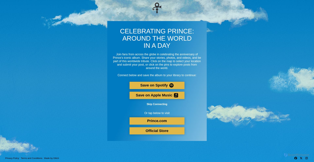Security scan screenshot of https://world.prince.com/