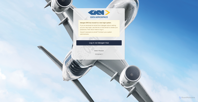Security scan screenshot of https://gknaerospace.lucidity.io