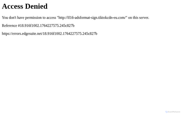 Security scan screenshot of https://lf16-adsformat-sign.tiktokcdn-eu.com/