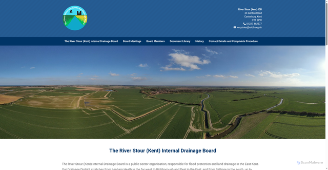 Security scan screenshot of http://www.riverstouridb.org.uk