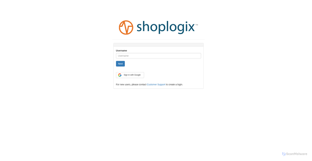 Security scan screenshot of https://saas73.shoplogix.com