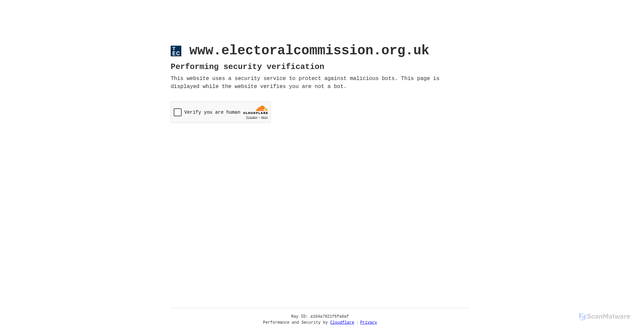 Security scan screenshot of https://www.electoralcommission.org.uk/research-reports-and-data/electoral-fraud-data