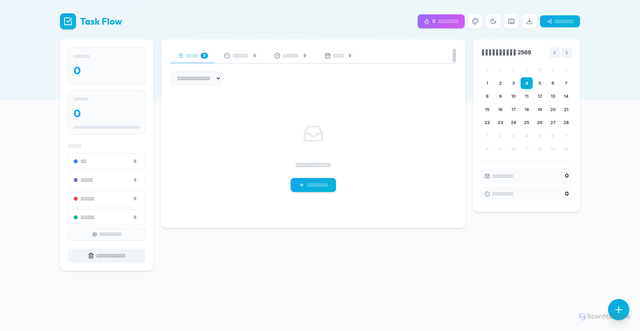 Security scan screenshot of https://taskflow-jgpd893qgd.edgeone.app/
