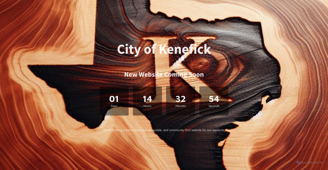 Security scan screenshot of https://cityofkenefick.gov/