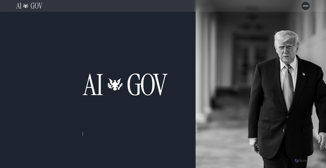 Security scan screenshot of https://www.ai.gov/