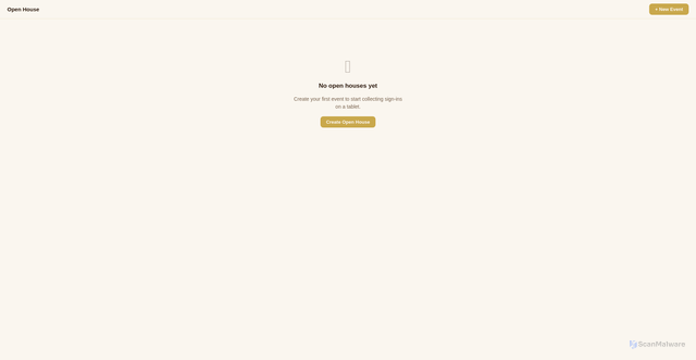 Security scan screenshot of http://beezus-openhouse-app.pages.dev/