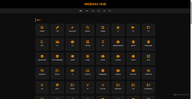 Security scan screenshot of https://navweb-ovko8dsqau.edgeone.app/
