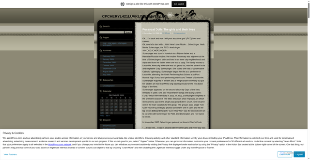 Security scan screenshot of https://cpcheryl421luvklyze.wordpress.com/2008/12/24/pussycat-dollsthe-girls-and-their-lives/