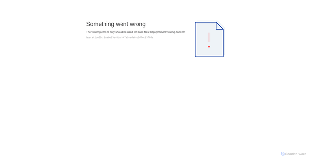 Security scan screenshot of https://promart.vteximg.com.br