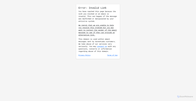 Security scan screenshot of https://send1.freetaxusa.com