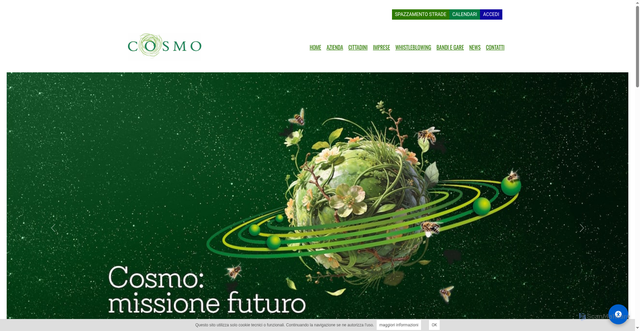 Security scan screenshot of https://www.cosmocasale.it