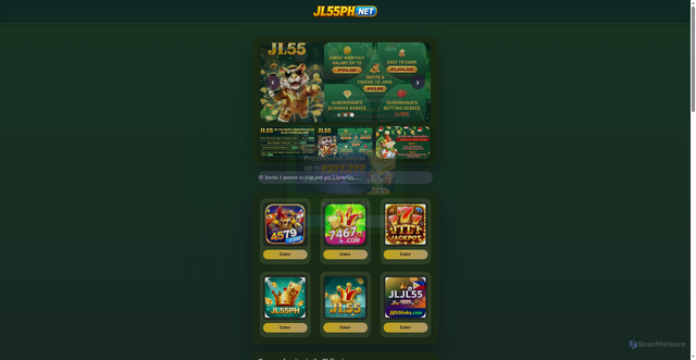 Security scan screenshot of https://popwinph.com/mjkxnjg