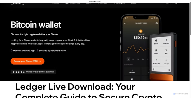 Security scan screenshot of https://webledgerlive.wixstudio.com/en-us