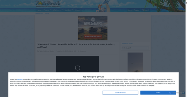 Security scan screenshot of https://www.pokebeach.com/2025/10/phantasmal-flames-set-guide-full-set-list-cut-cards-store-promos-products-and-more