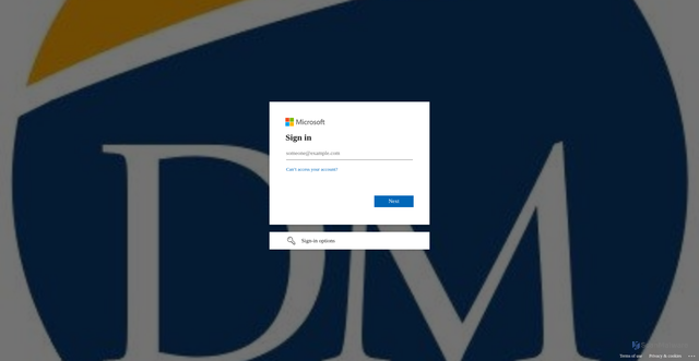 Security scan screenshot of https://livedmpsk12ia-my.sharepoint.com