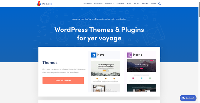 Security scan screenshot of https://themeisle.com