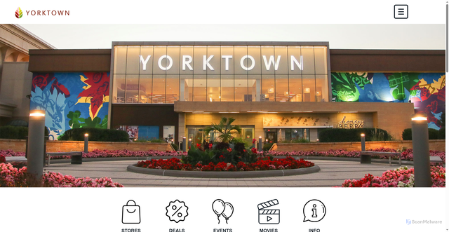 Security scan screenshot of https://yorktowncenter.com/