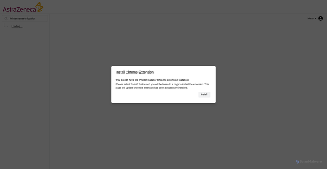 Security scan screenshot of https://az.printercloud5.com