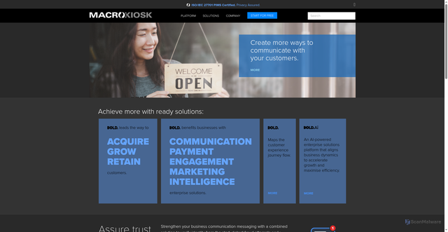 Security scan screenshot of https://etracker.cc
