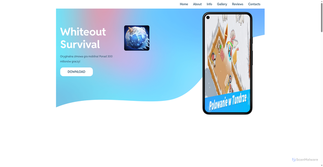 Security scan screenshot of http://polska-gra.website/