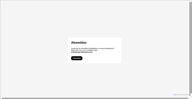 Security scan screenshot of https://r.brevo.etailment.de/mk/un/v2/sh/1t6AVsdYhqSR1kj61A349LJNnsi5na/0g7lVfDbHBU1
