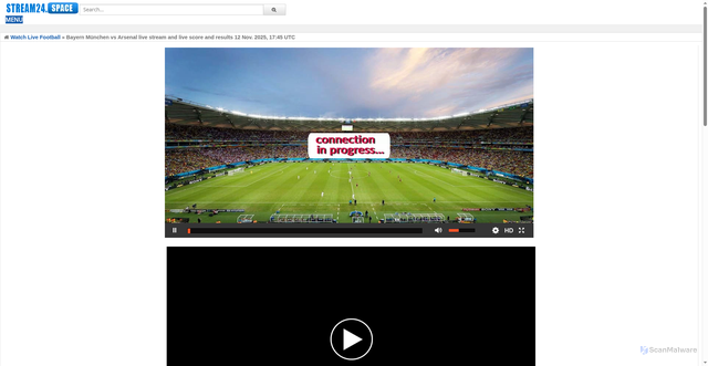 Security scan screenshot of https://jlespo437.s3.dualstack.ca-central-1.amazonaws.com/video/rix/video-648941-bayern-mnchen-v-arsenal-liv-v-en-us-7386-0-35n1.html