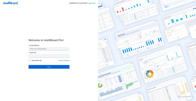 Security scan screenshot of https://next.intelliboard.net