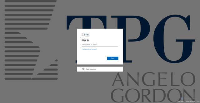 Security scan screenshot of https://vpn.angelogordon.com