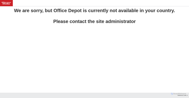 Security scan screenshot of https://www.officedepot.com/b/secure-digital-memory-cards/Brand--Samsung/N-509544