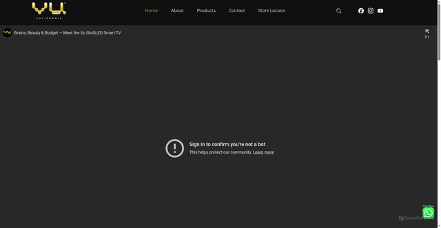 Security scan screenshot of https://vutvs.com/?srsltid=AfmBOorrrNuEadttSaPEdbCn0zr2VUQDR3lryt_a9dLCpq0FMpurcb_p