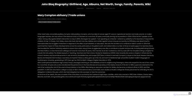 Security scan screenshot of https://teespringshophugo-0m17euibfp.edgeone.app/23223-mary-compton-obituary-trade-unions.html