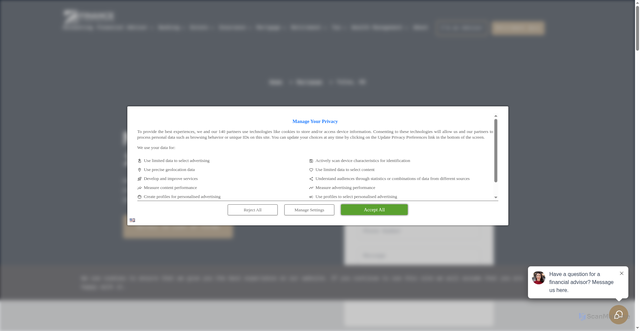 Security scan screenshot of https://www.financestrategists.com/mortgage-broker/tulsa-ok/