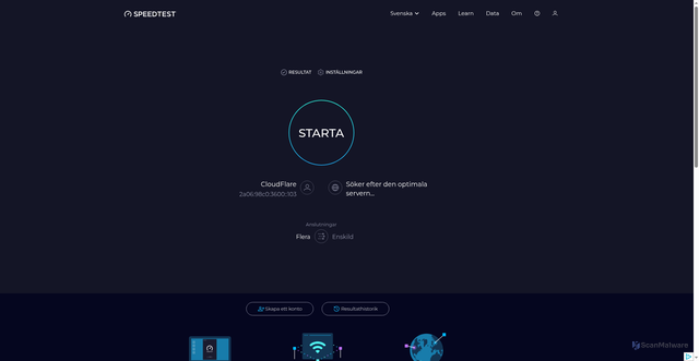 Security scan screenshot of https://mahsa-2pn.pages.dev/sv