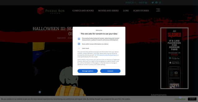 Security scan screenshot of https://puzzleboxhorror.com/halloween-iii-season-of-the-witch-1982-fan-facts/