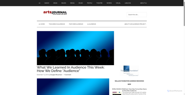 Security scan screenshot of https://www.artsjournal.com/artsaudience/2016/12/12/what-we-learned-in-audience-this-week-how-we-define-audience/